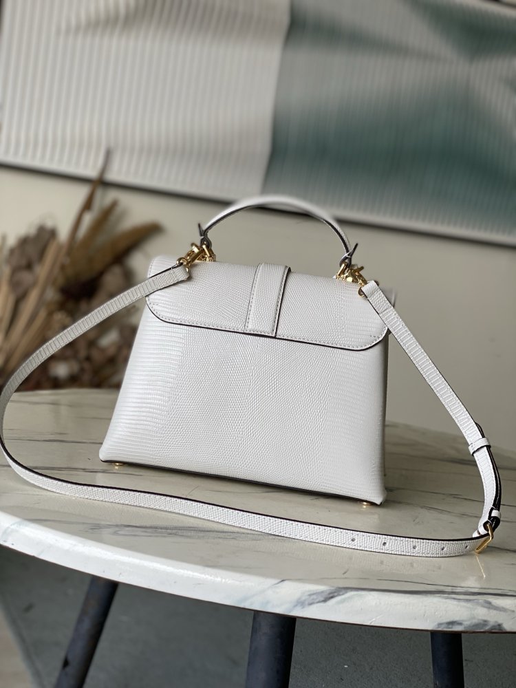 Сумка кожана Rose des Vents 27 см фото 3