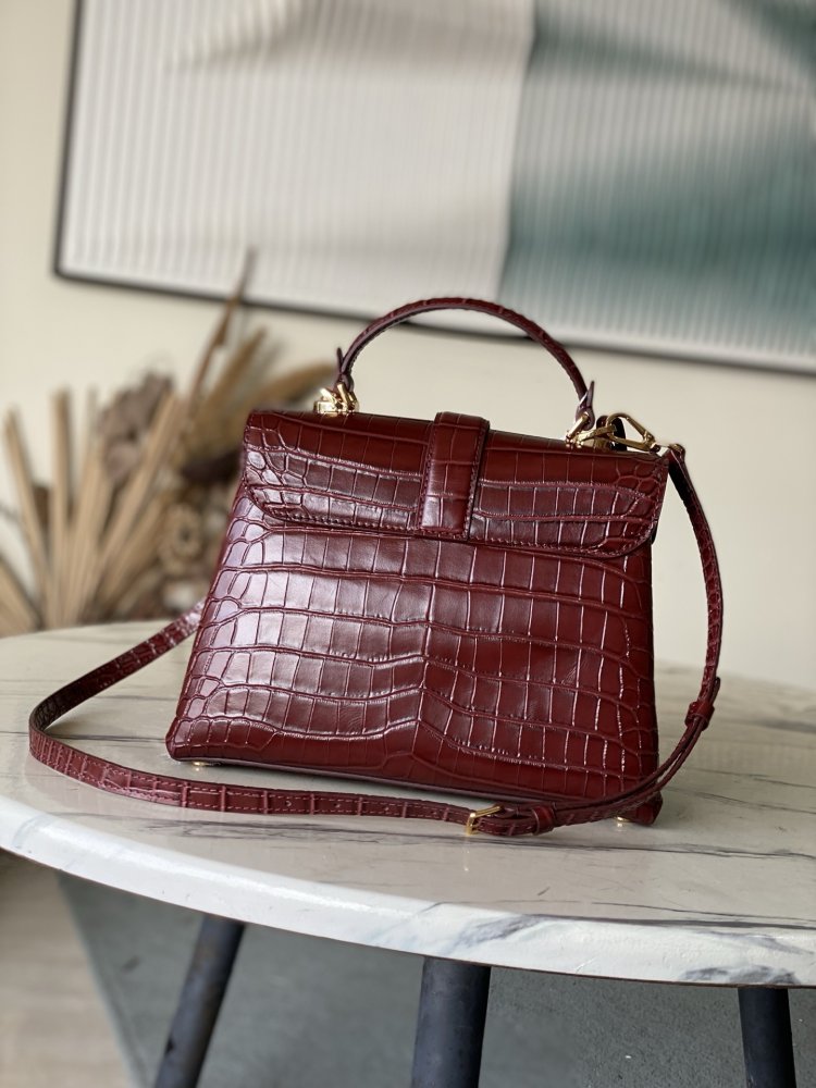 Сумка кожана Rose des Vents 27 см фото 3