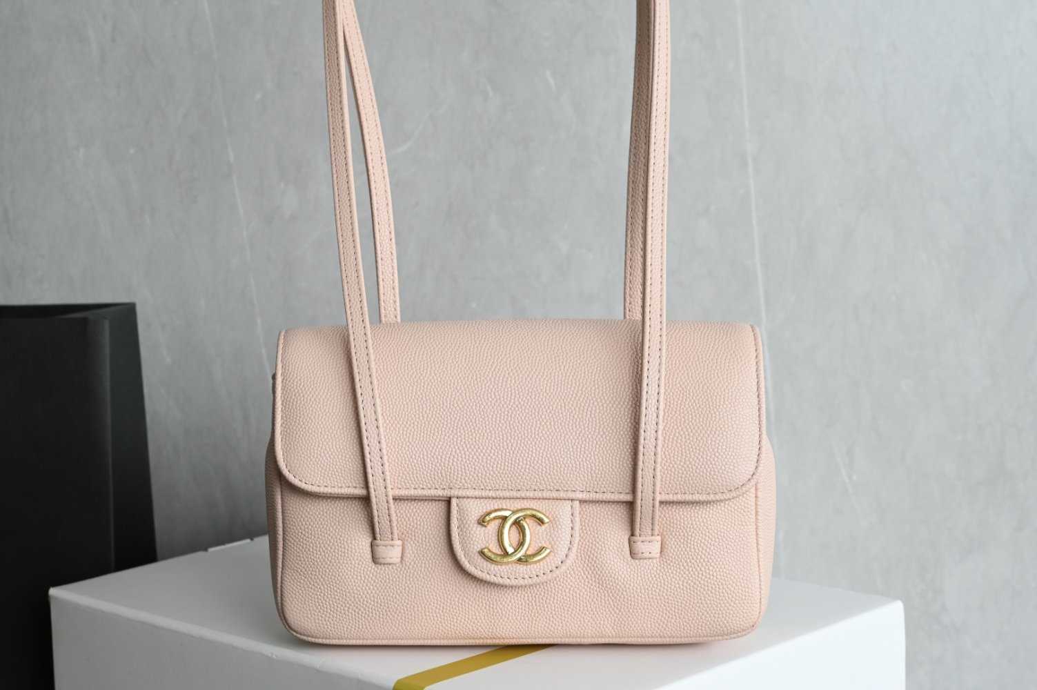 Сумка кожаная 26P Preppy Coco 17 см