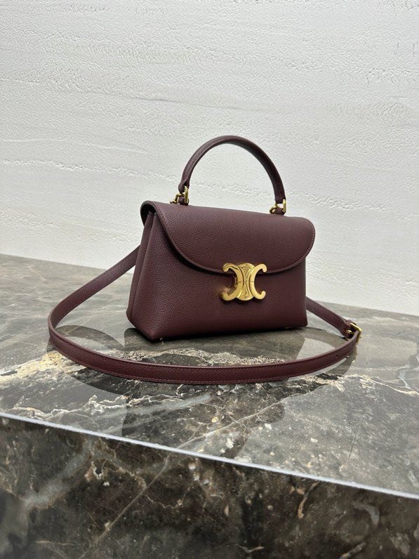 Сумка кожаная Arc de Triomphe Kelly 20 см фото 4