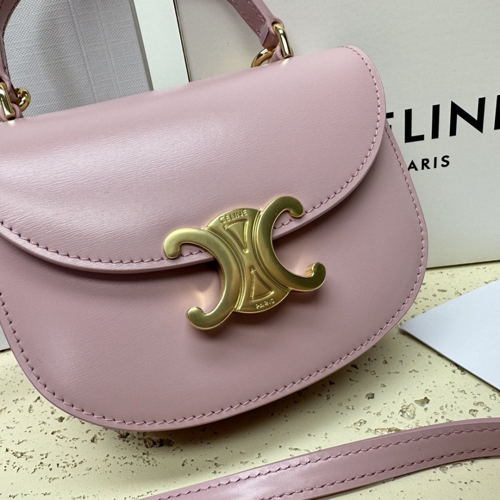 A bag leather BESACE TRIOMPHE 15 cm фото 2