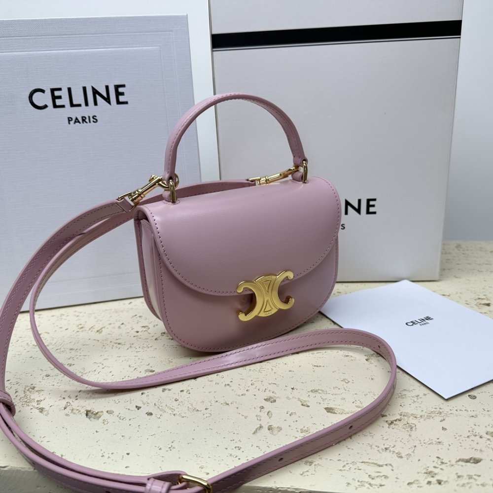 A bag leather BESACE TRIOMPHE 15 cm фото 3