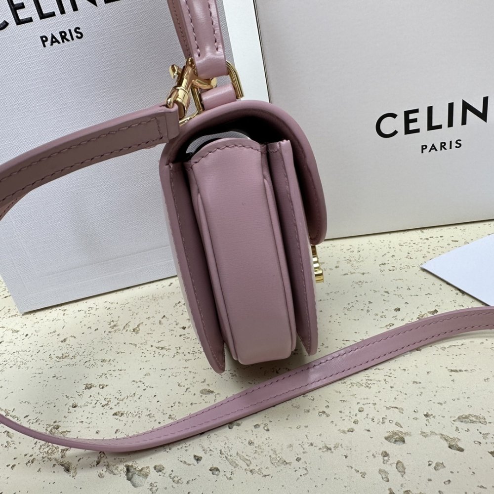 A bag leather BESACE TRIOMPHE 15 cm фото 5