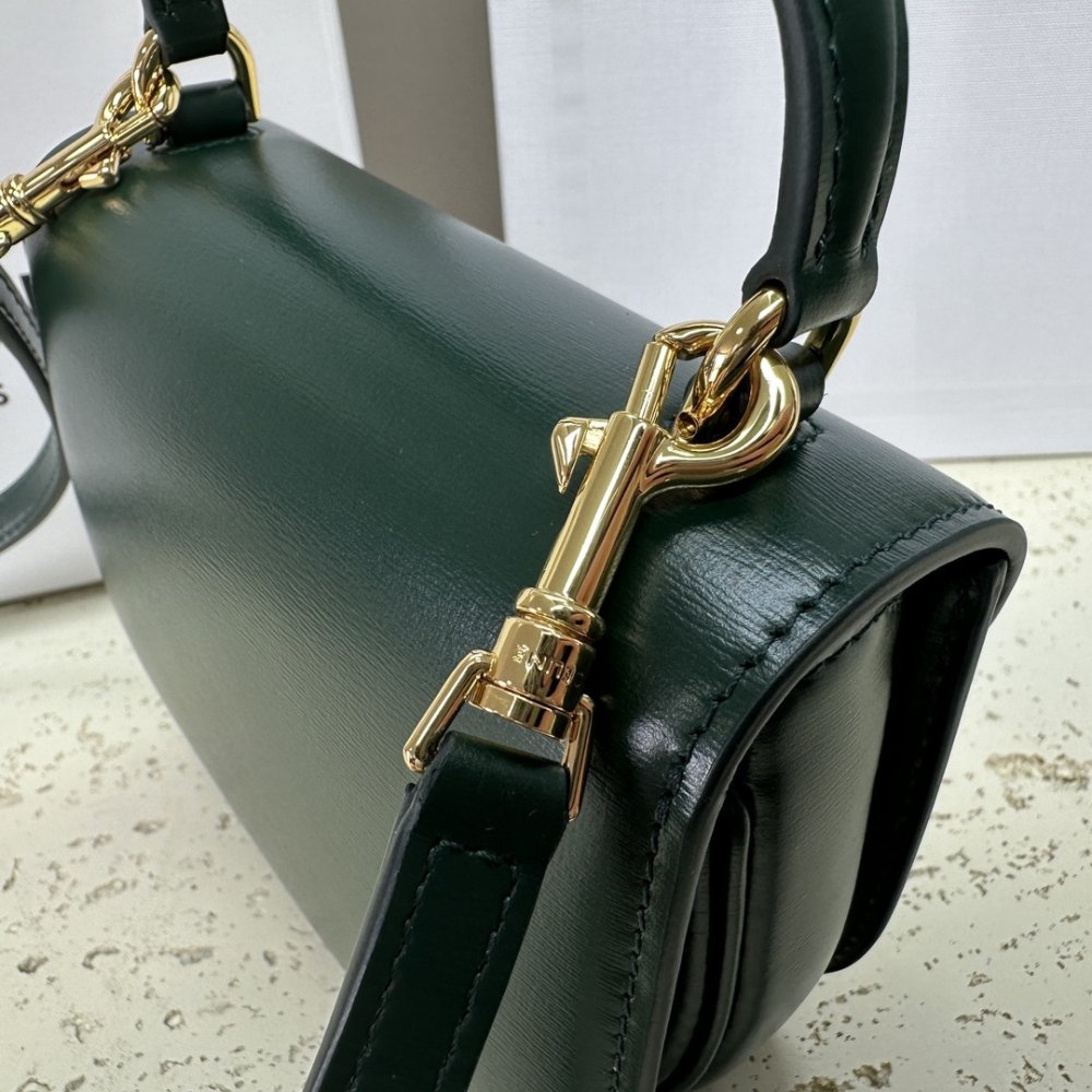 A bag leather BESACE TRIOMPHE 15 cm фото 5