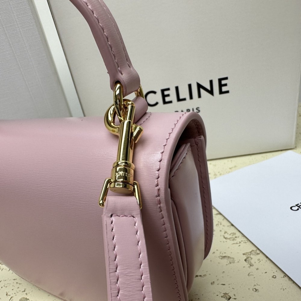 A bag leather BESACE TRIOMPHE 15 cm фото 6