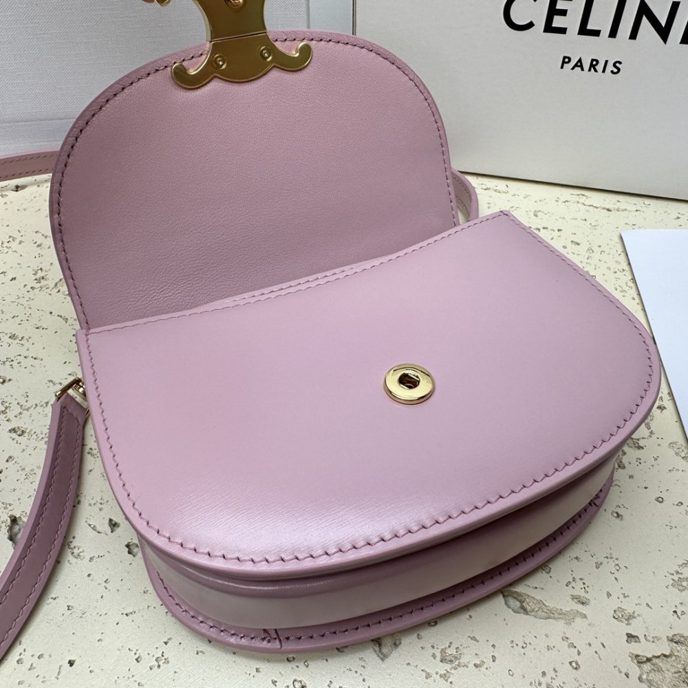 A bag leather BESACE TRIOMPHE 15 cm фото 7