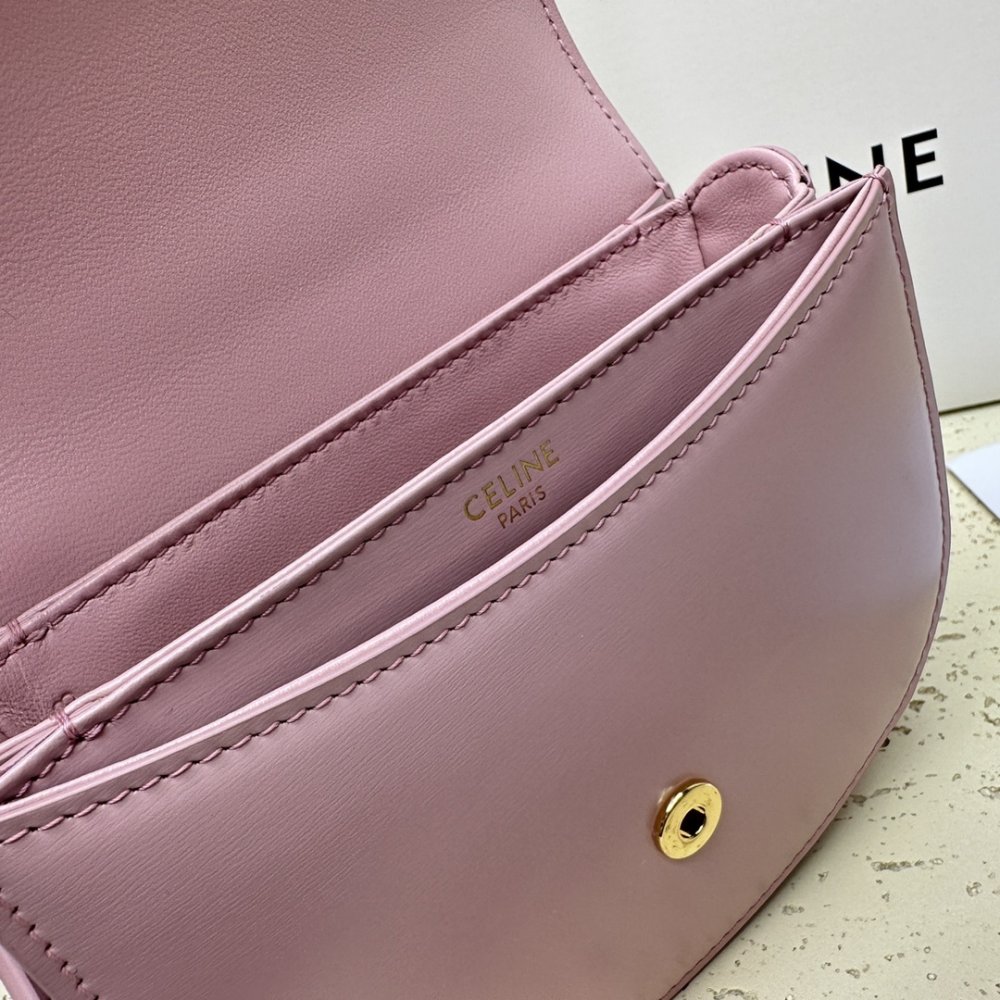 A bag leather BESACE TRIOMPHE 15 cm фото 9