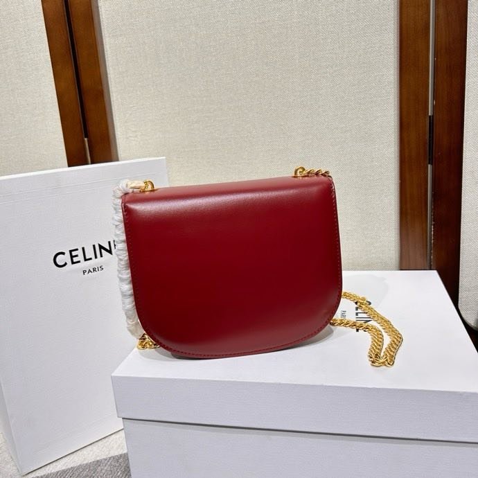 A bag leather BESACE TRIOMPHE 19 cm фото 5