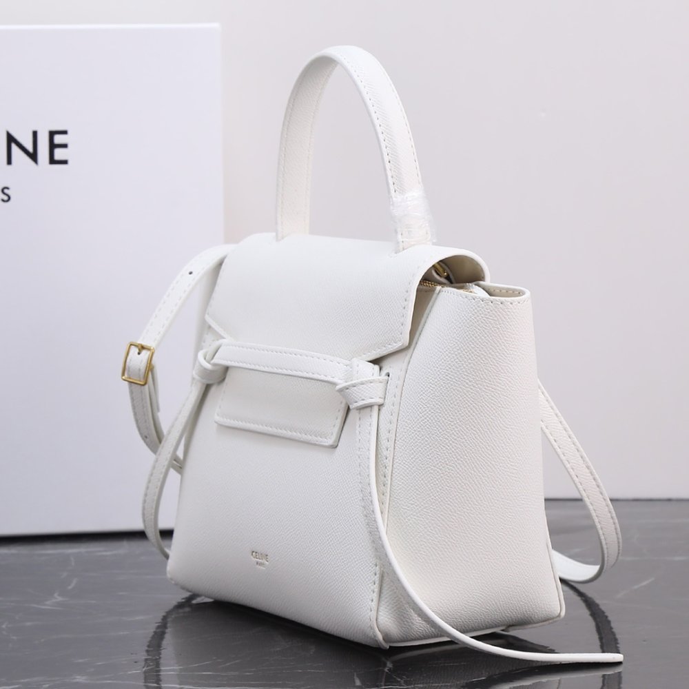 A bag leather Celine Catfish 20 cm фото 2