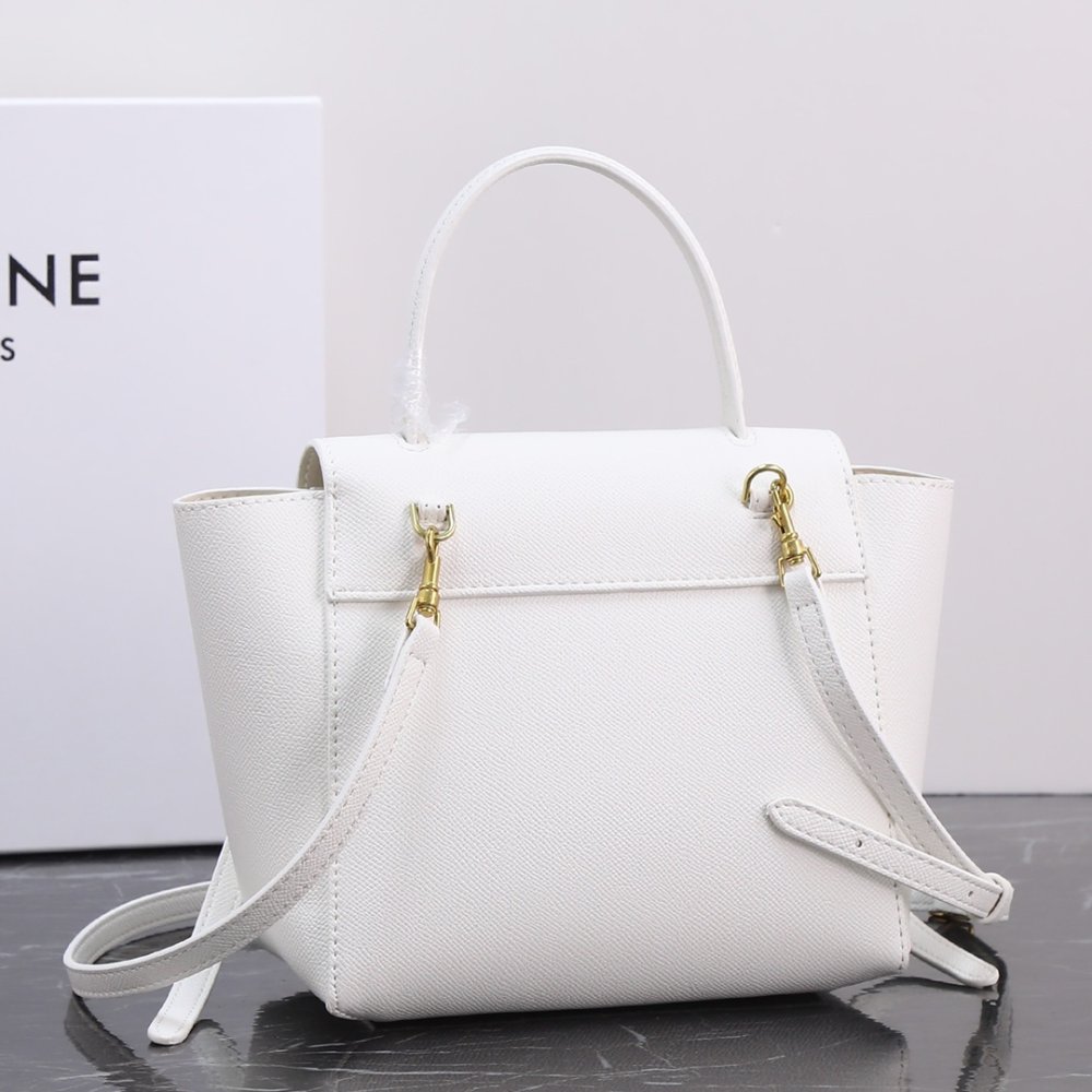 A bag leather Celine Catfish 20 cm фото 3