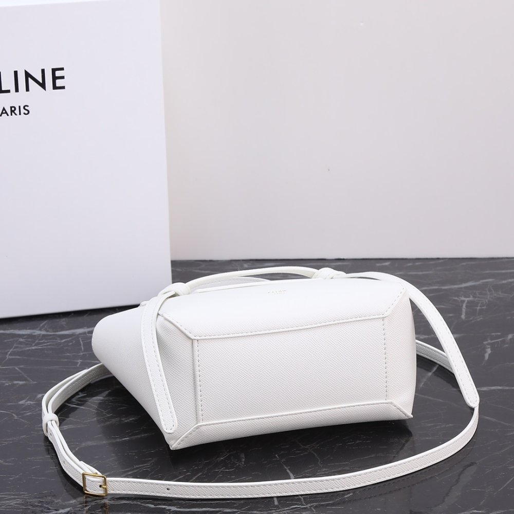 A bag leather Celine Catfish 20 cm фото 4