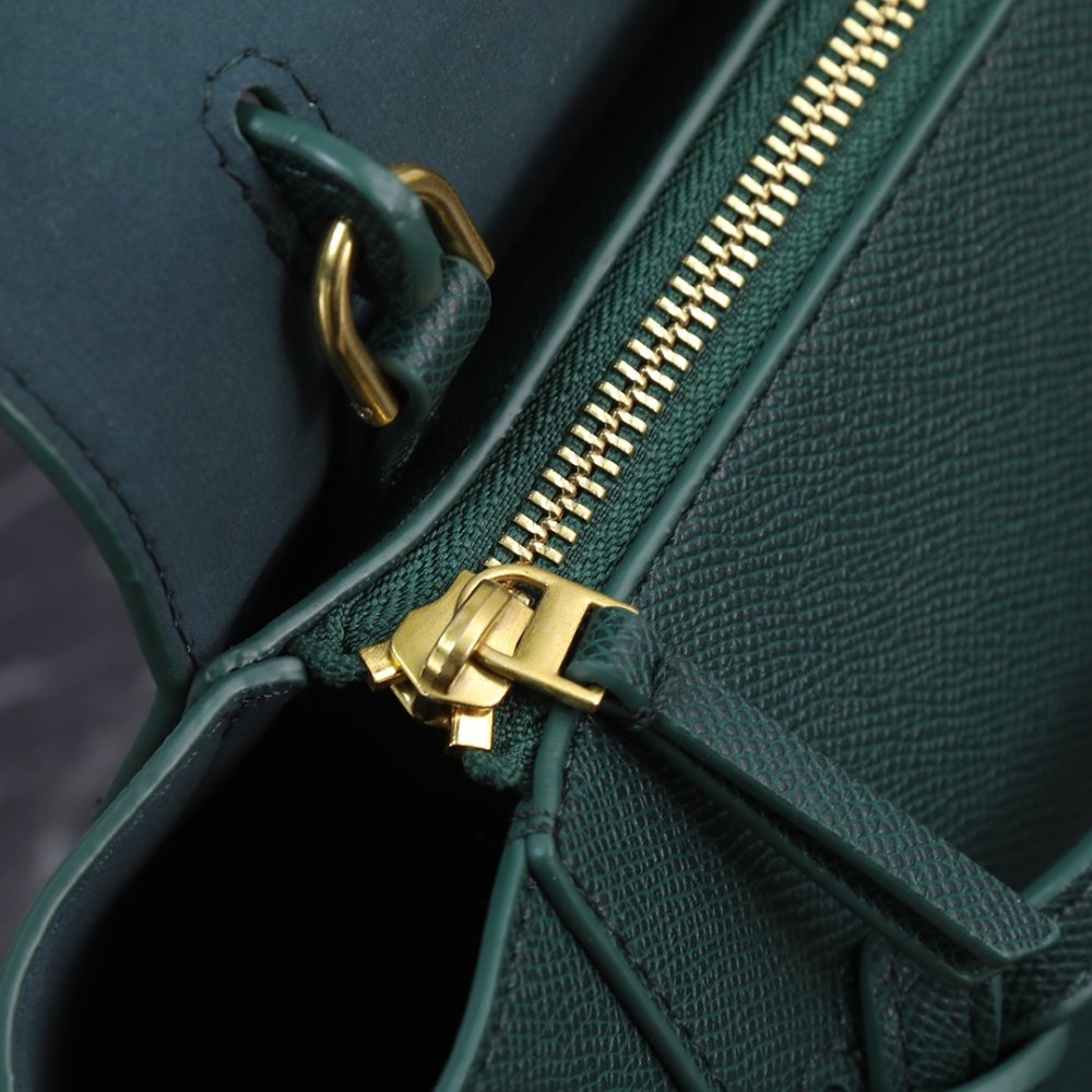 Сумка шкіряна Celine Catfish 20 см фото 5