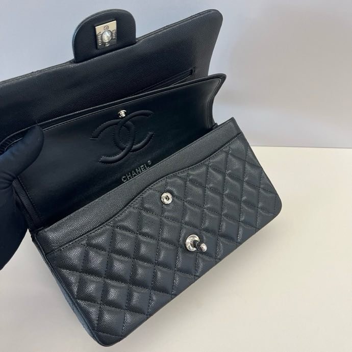 Сумка кожаная Chanel 11.12 CF 25 см фото 3