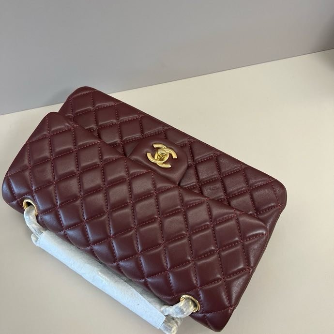 Сумка кожаная Chanel 11.12 CF 25 см фото 4