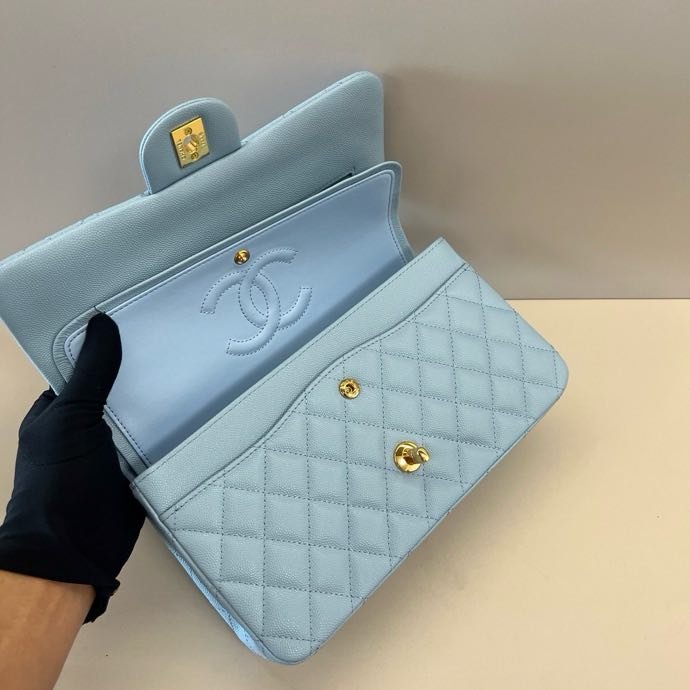 A bag leather Chanel 11.12 CF 25 cm фото 7