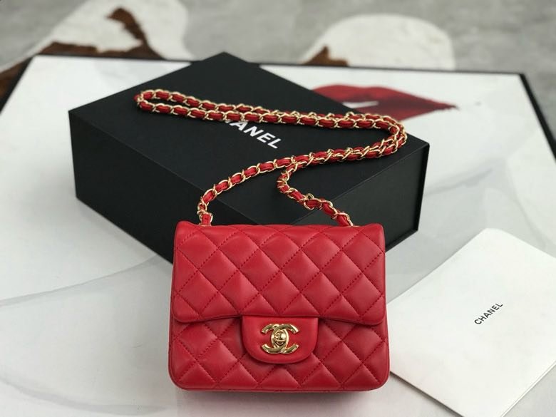 Сумка кожаная Chanel 11.15 CF 17 см