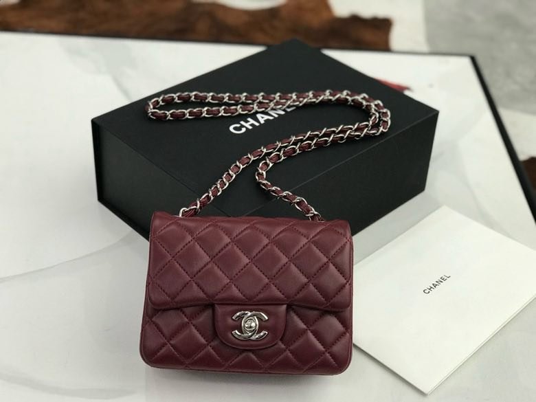 Сумка кожаная Chanel 11.15 CF 17 см