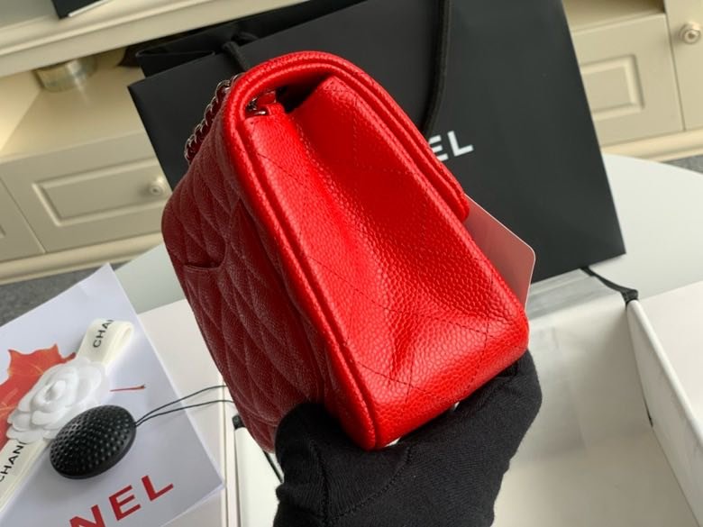 Сумка кожаная Chanel 11.15 CF 17 см фото 2