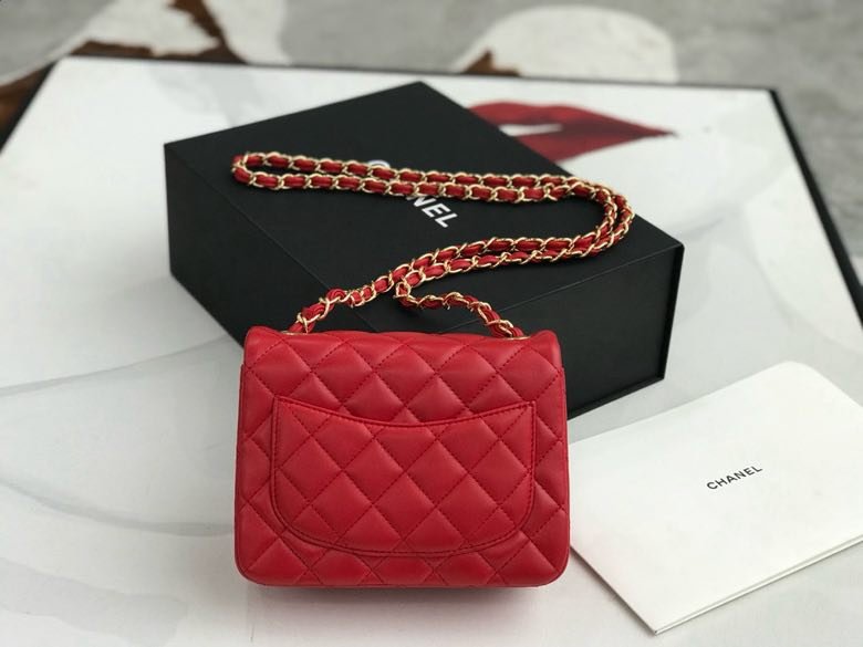 Сумка кожаная Chanel 11.15 CF 17 см фото 2