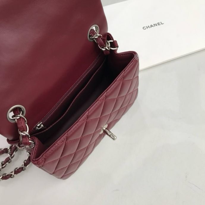 Сумка кожаная Chanel 11.15 CF 17 см фото 2