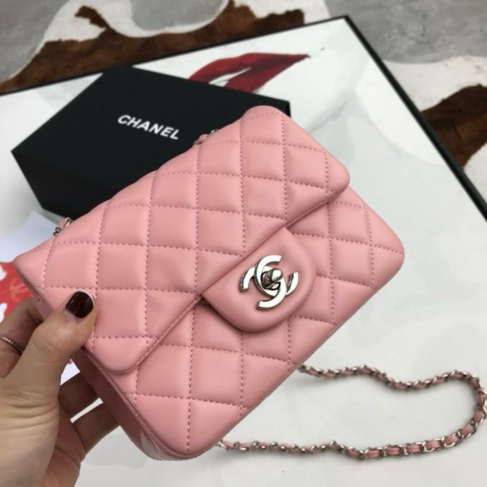 A bag leather Chanel 11.15 CF 17 cm фото 2