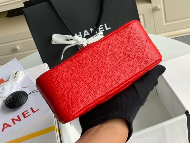 Сумка кожаная Chanel 11.15 CF 17 см фото 3