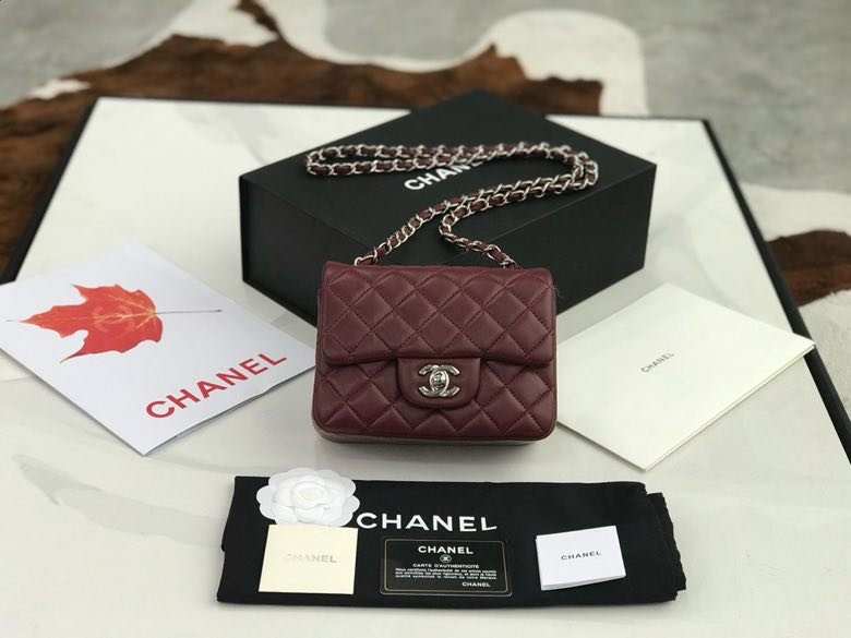 Сумка кожаная Chanel 11.15 CF 17 см фото 3