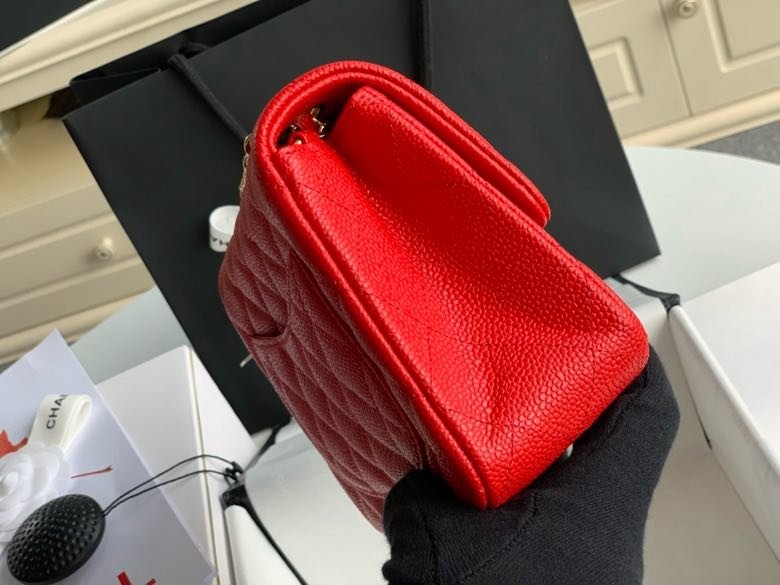 Сумка кожаная Chanel 11.15 CF 17 см фото 4