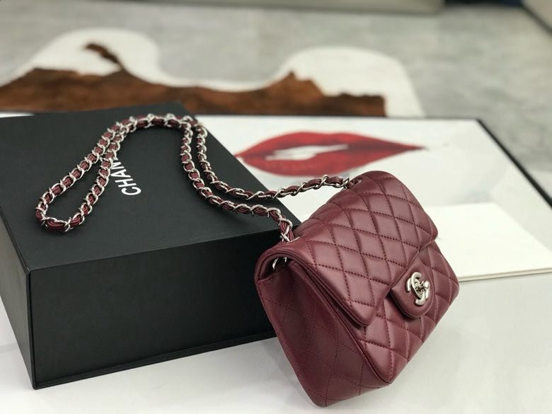 Сумка кожаная Chanel 11.15 CF 17 см фото 4