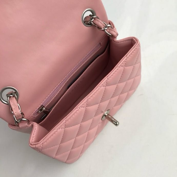 A bag leather Chanel 11.15 CF 17 cm фото 4