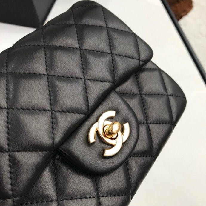 A bag leather Chanel 11.15 CF 17 cm фото 4