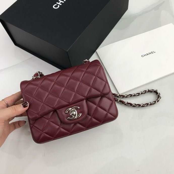Сумка кожаная Chanel 11.15 CF 17 см фото 5