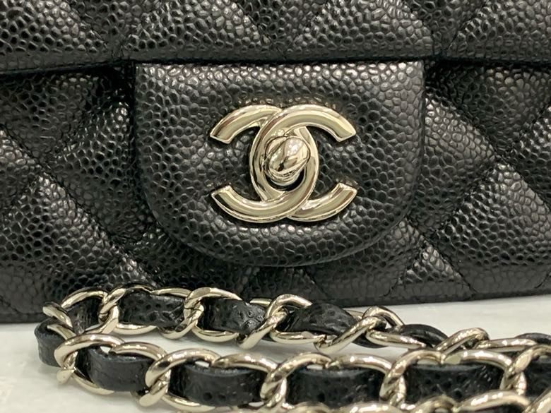Сумка кожаная Chanel 11.15 CF 17 см фото 5