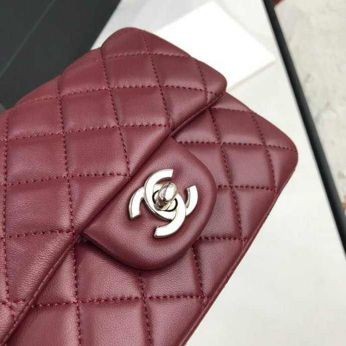 Сумка кожаная Chanel 11.15 CF 17 см фото 6