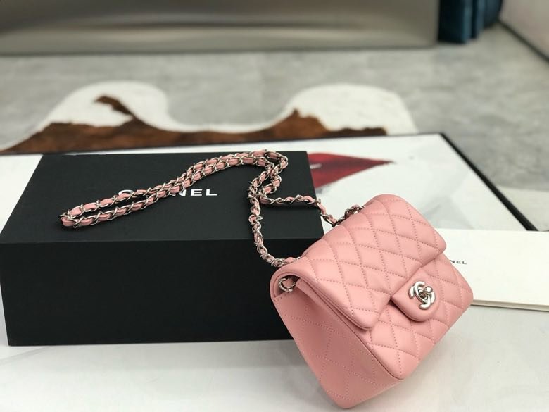 A bag leather Chanel 11.15 CF 17 cm фото 6