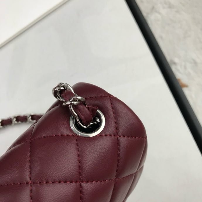 Сумка кожаная Chanel 11.15 CF 17 см фото 7