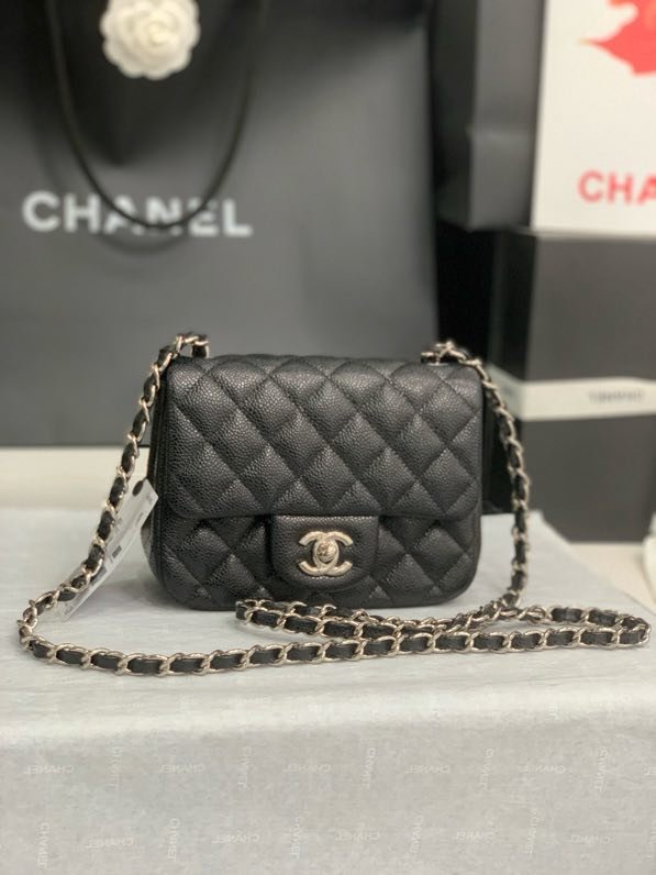 Сумка кожаная Chanel 11.15 CF 17 см фото 7