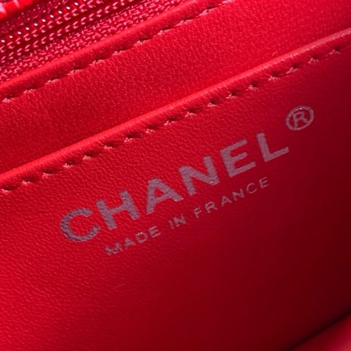 Сумка кожаная Chanel 11.15 CF 17 см фото 8