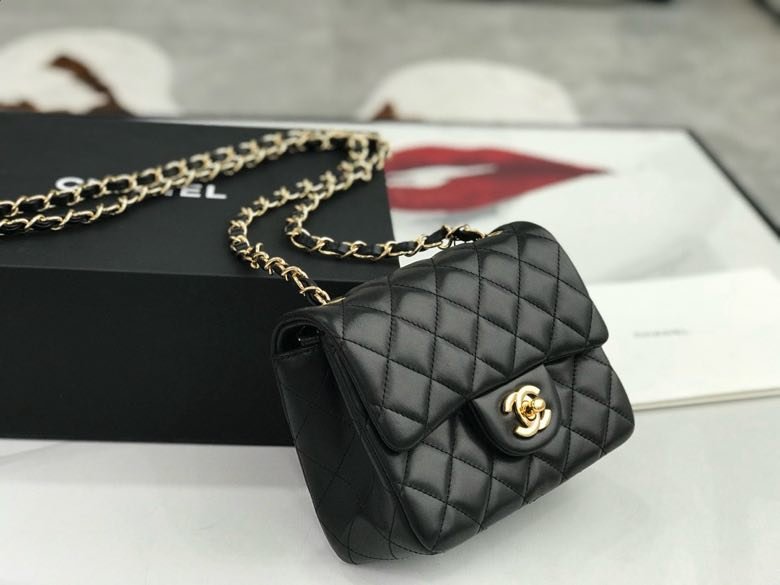 A bag leather Chanel 11.15 CF 17 cm фото 8