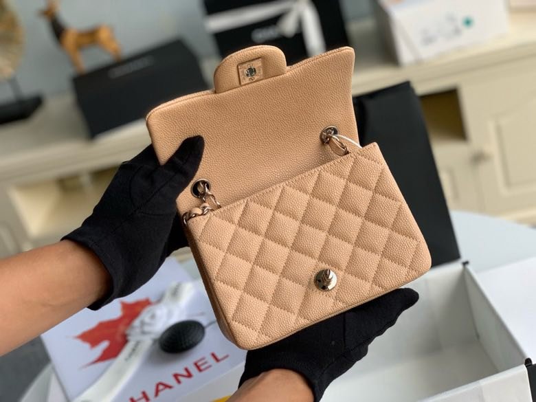 Сумка кожаная Chanel 11.15 CF 17 см фото 9