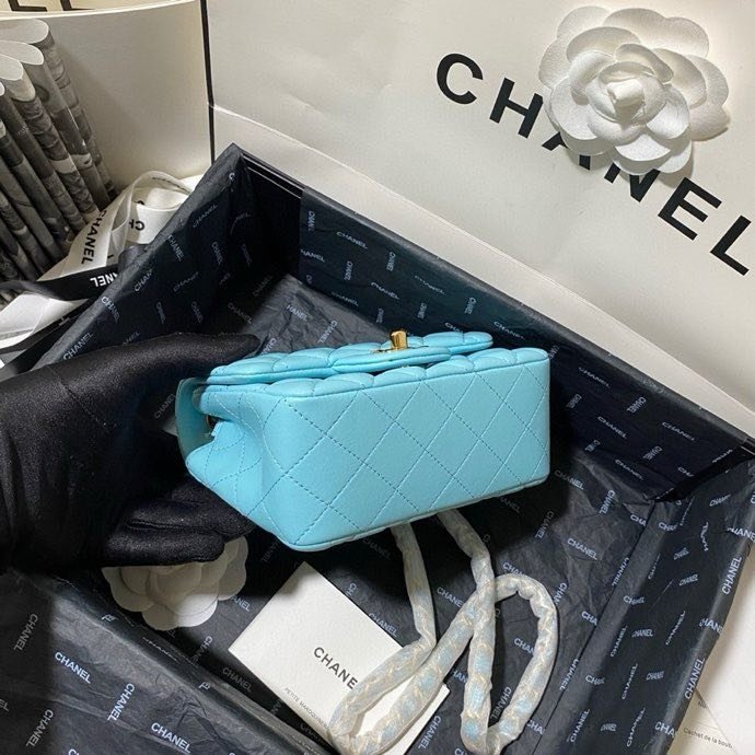 Сумка шкіряна Chanel 11.15 CF 17 см фото 9