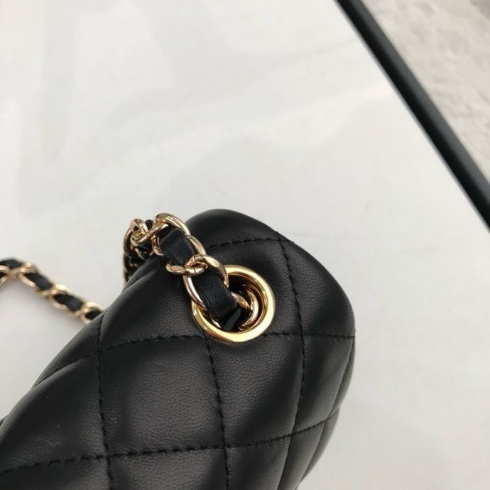 A bag leather Chanel 11.15 CF 17 cm фото 9