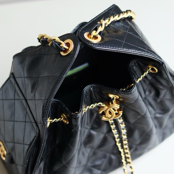 A bag leather CHANEL 25 Small фото 7