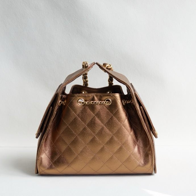 A bag leather CHANEL 25 Small фото 8