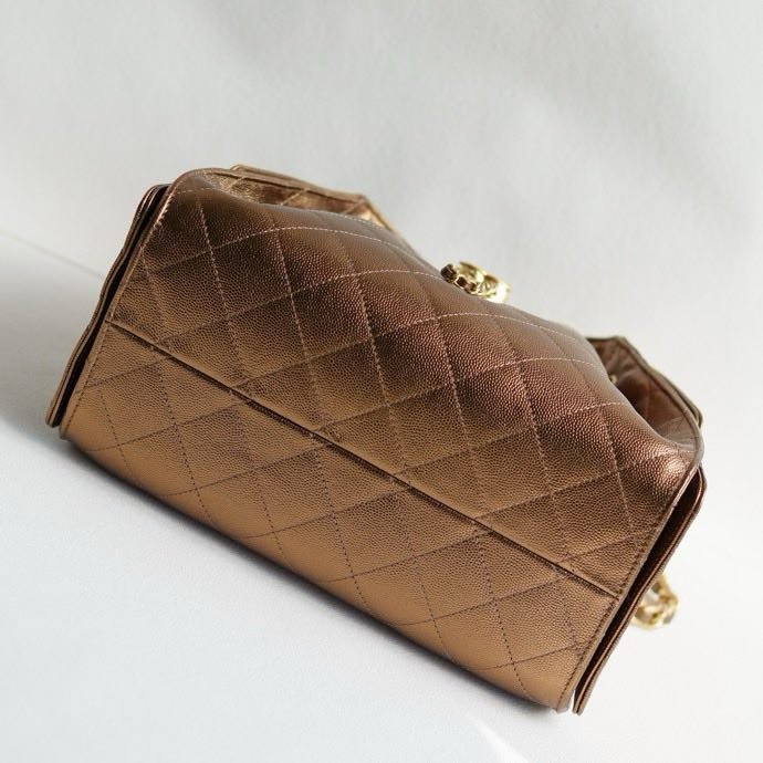 A bag leather CHANEL 25 Small фото 9