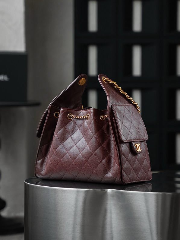 Сумка кожаная CHANEL 25 фото 9