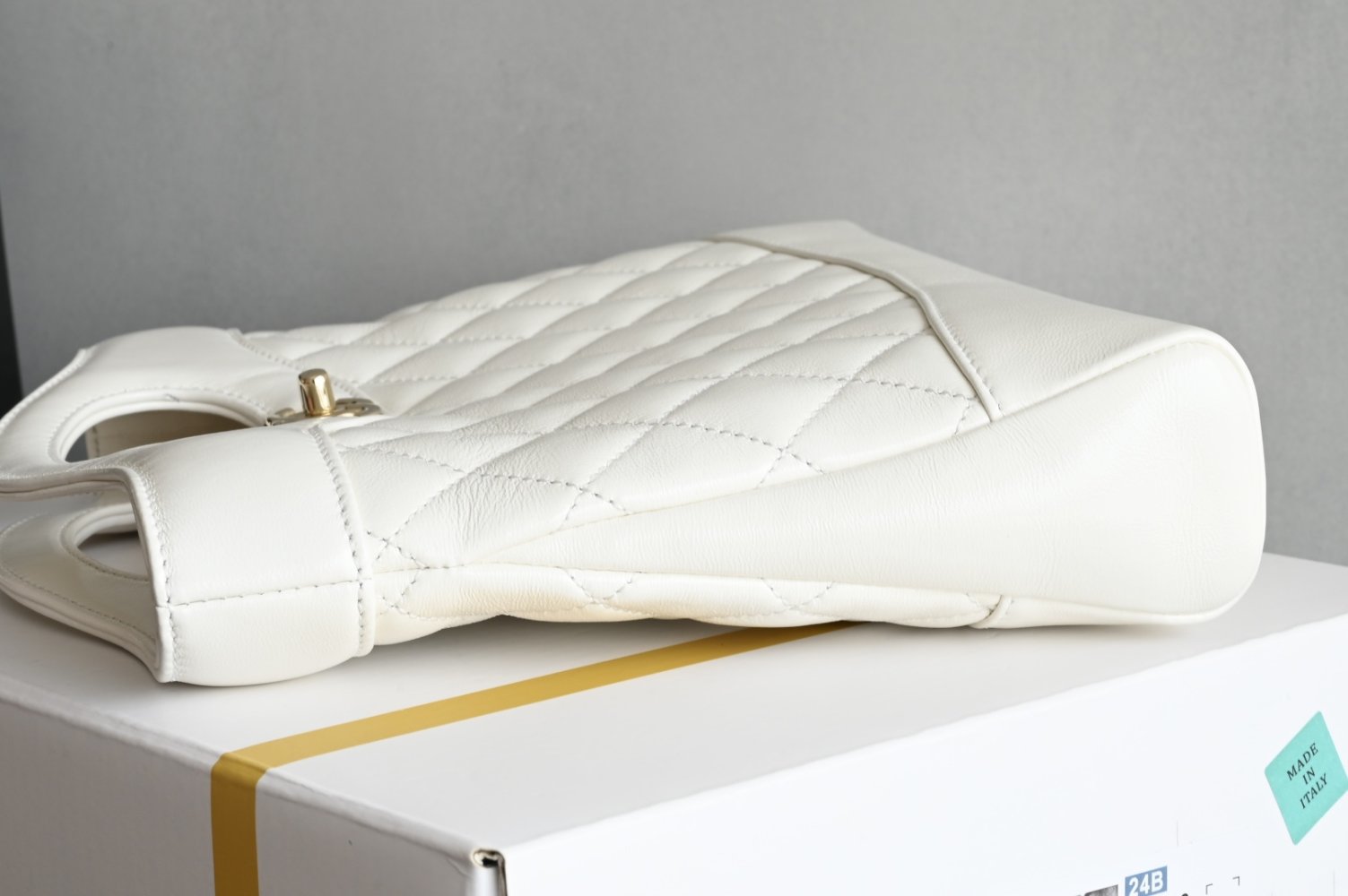 Сумка кожаная Chanel 25P 25 см фото 4