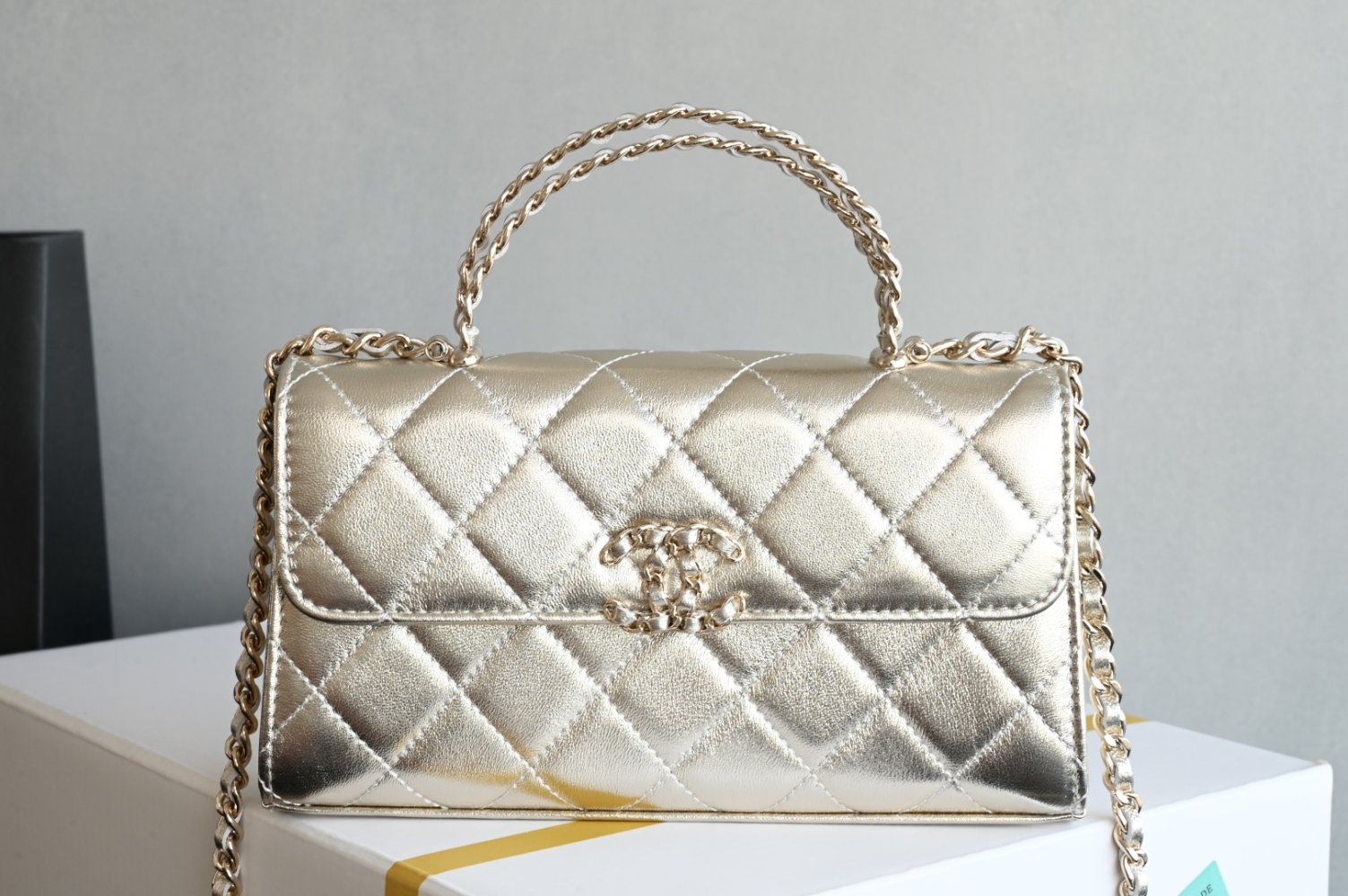 Сумка кожаная Chanel 25S 18 см