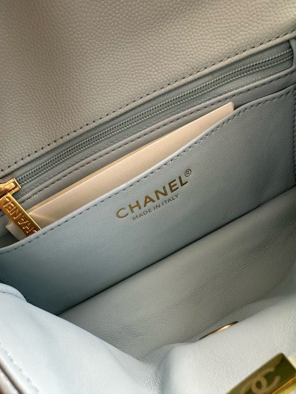 Сумка кожаная Chanel AS5701 20 см фото 2