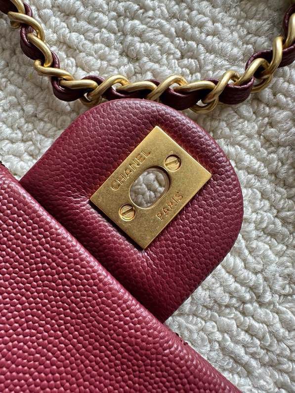 Сумка кожаная Chanel AS5701 20 см фото 2